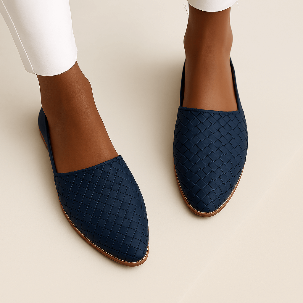 Lena - Geflochtene Sommerschuhe: Elegant & Vielseitig